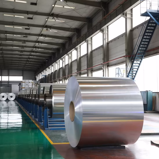 Petit rouleau de papier ménager, prix d'usine, 1235 3003 3004 8011 8079 O, conteneur de couleur, papier étain de qualité alimentaire, rouleau Jumbo 9